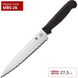 Нож кухонный SPYDERCO K04SBK Нож кухонный SPYDERCO K04SBK