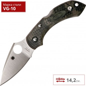 Нож SPYDERCO DRAGONFLY 2 28ZFPGR2 Нож SPYDERCO DRAGONFLY 2 28ZFPGR2
