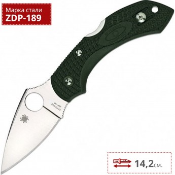 Нож SPYDERCO DRAGONFLY 28PGRE2 Нож SPYDERCO DRAGONFLY 28PGRE2