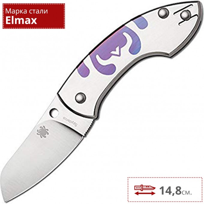Нож SPYDERCO PINGO TITANIUM 163TIP